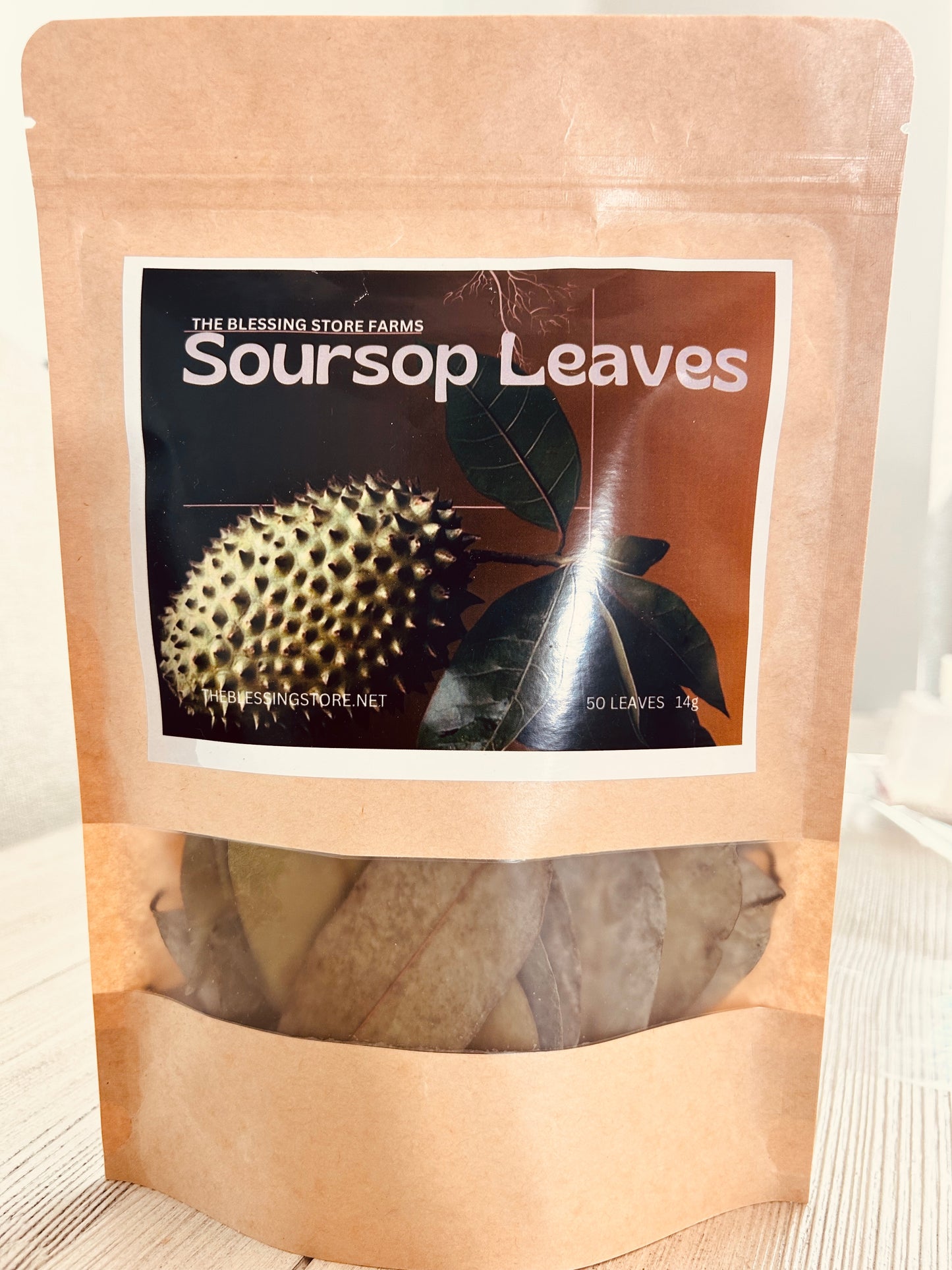 SOURSOP LEAVES (50 LEAVES) 14g