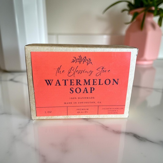 WATERMELON SOAP BAR 3PC