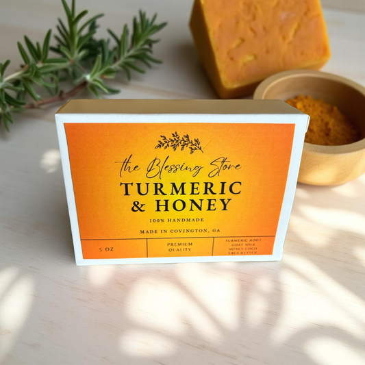 TURMERIC & HONEY SOAP BAR 3PC