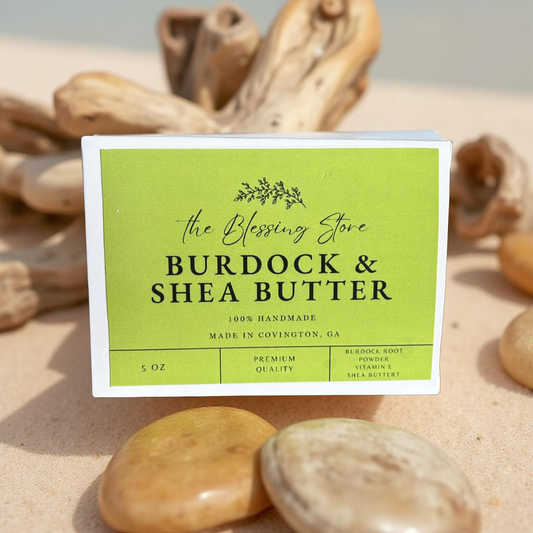 BURDOCK & SHEA BUTTER SOAP BAR 1 PC