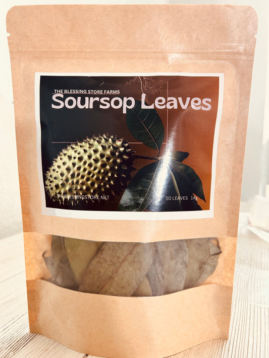 SOURSOP LEAVES (50 LEAVES) 14g